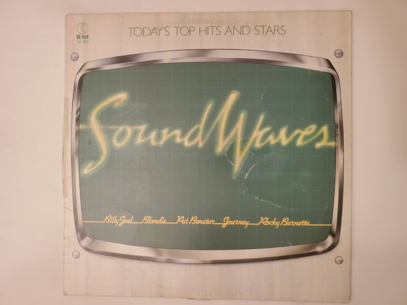 Various Artists Sound Waves: Today's Top Hits and Stars vinyl record